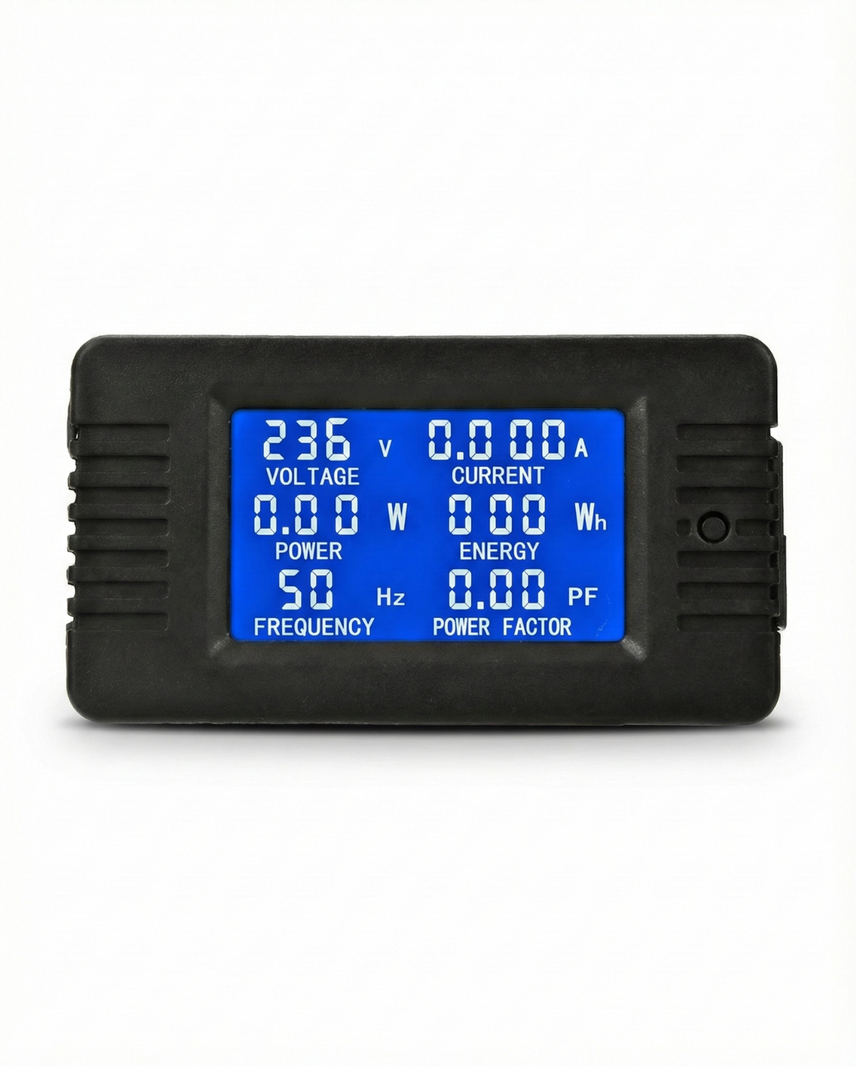 Digital Energy Meter - Black & White (EV Charging)